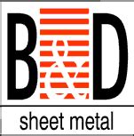 b & d sheet metal inc|b meaning in en.